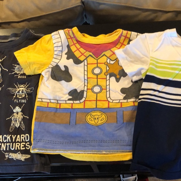 4T shirts- Circo and Toy Story. Bug shirt is glow in the dark! - Picture 4 of 5